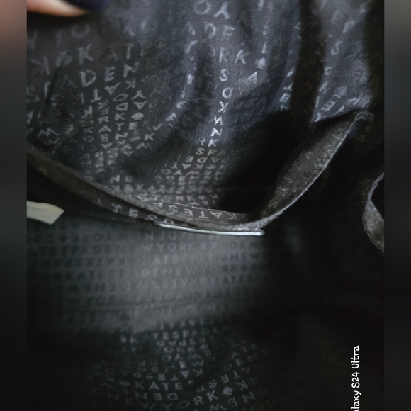 Kate Spade Black Leather Handbag - Picture 6 of 8